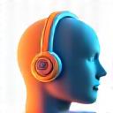 Icône d'un casque de support technique